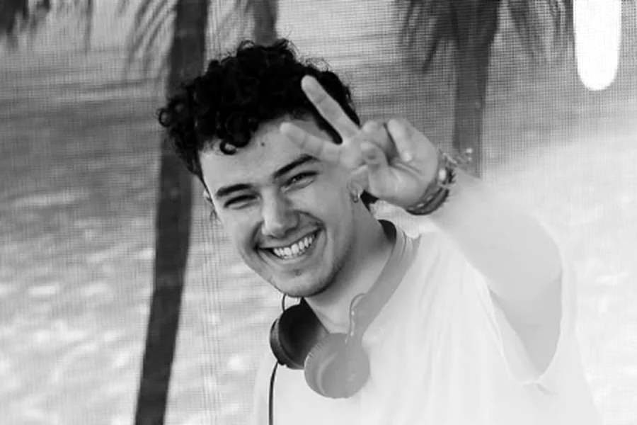 El DJ Maca en cabina